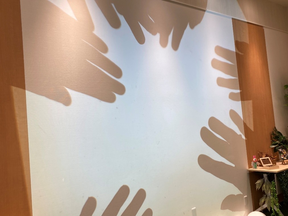 ▲レッスン風景(光と影)