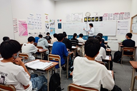 中学生 夏期講習会の様子