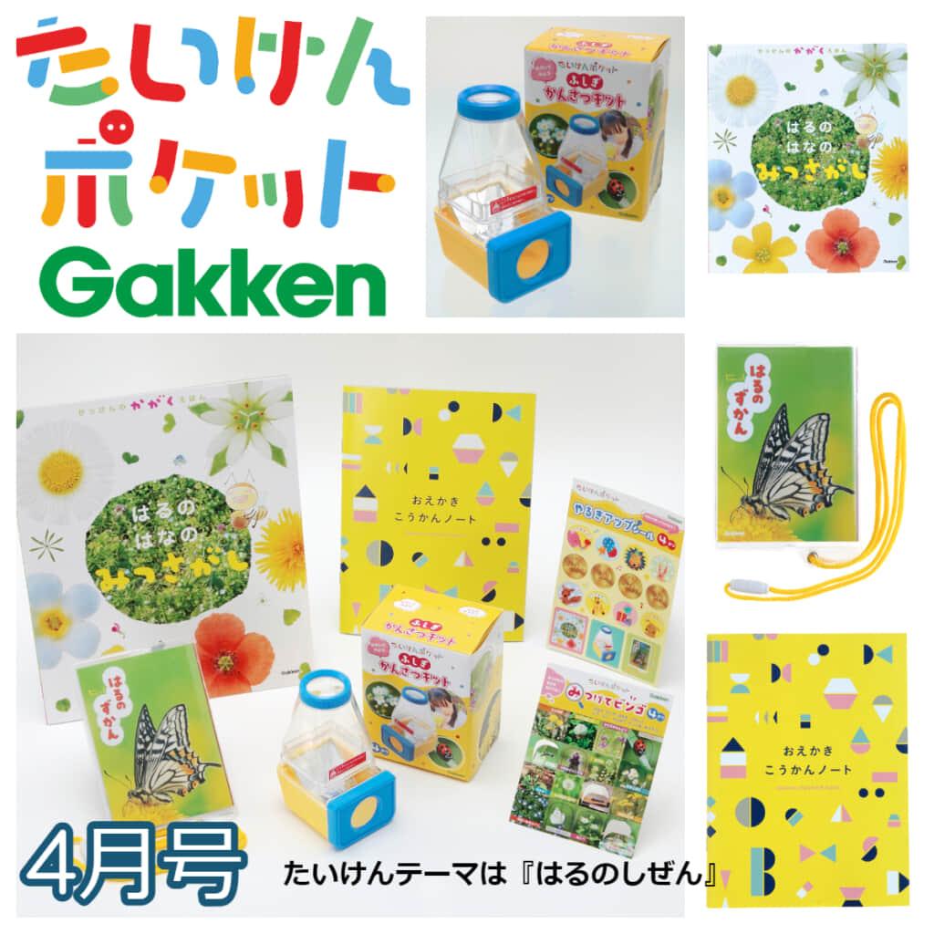 たいけんポケット4月号